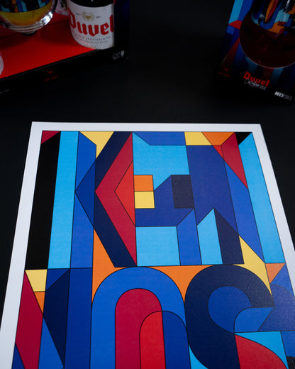 DUVEL x SAID KINOS - Kinos print